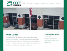 Tablet Screenshot of core-1.com